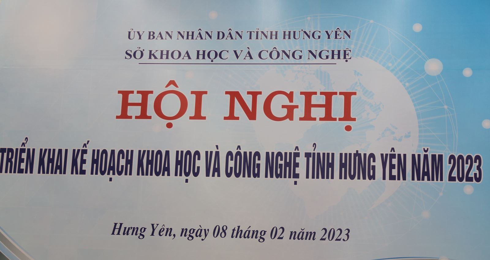 Hội nghị triển khai Kế hoạch KH&CN tỉnh Hưng Yên năm 2023