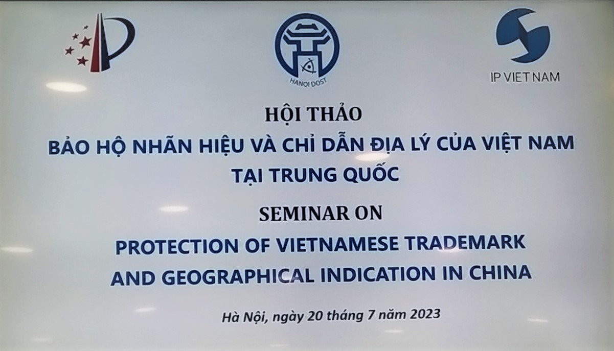 Hội thảo Bảo hộ nhãn hiệu và chỉ dẫn địa lý của Việt Nam tại Trung Quốc