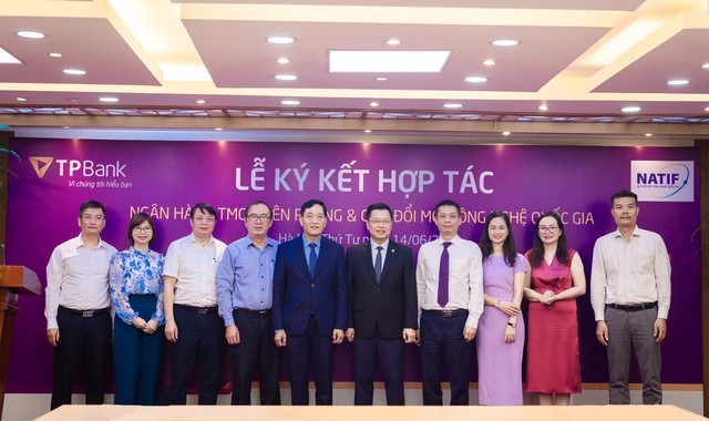 TPBank ký thỏa thuận hợp tác cùng Quỹ đổi mới công nghệ quốc gia