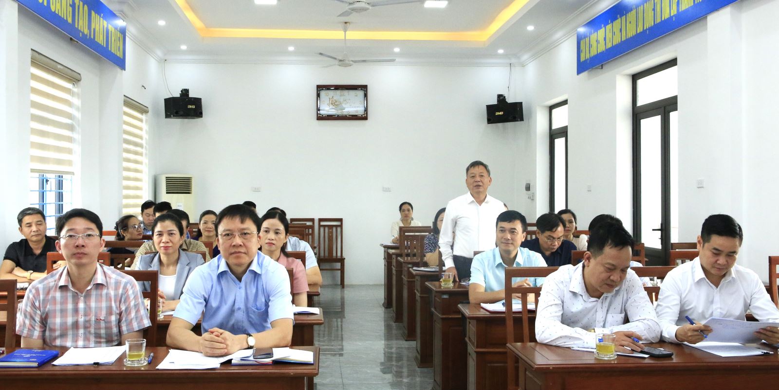 Họp thống nhất kết quả chấm vòng sơ khảo Cuộc thi Khởi nghiệp đổi mới sáng tạo tỉnh Hưng Yên năm 2024