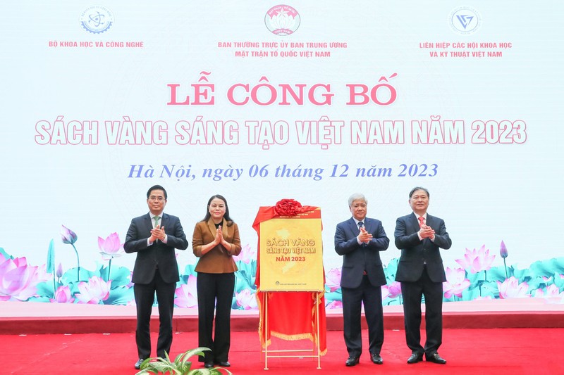 Sách vàng Sáng tạo Việt Nam năm 2023: Khơi dậy niềm tự hào về trí tuệ Việt