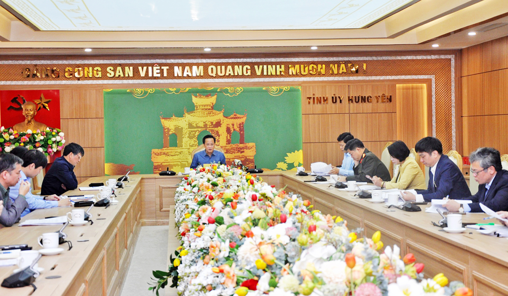 Ban Chỉ đạo về phát triển khoa học, công nghệ, đổi mới sáng tạo và chuyển đổi số tỉnh họp phiên thứ nhất