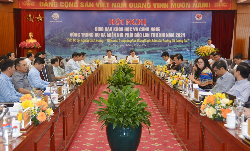 Hội nghị giao ban Khoa học và Công nghệ vùng Trung du và miền núi phía Bắc lần thứ XIX 