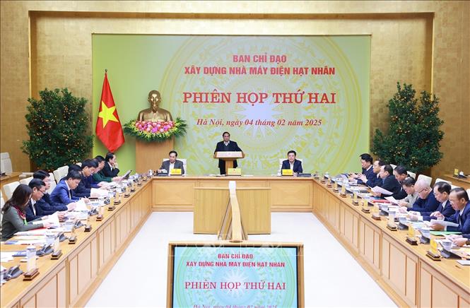 Phiên họp thứ 2 Ban Chỉ đạo xây dựng nhà máy điện hạt nhân