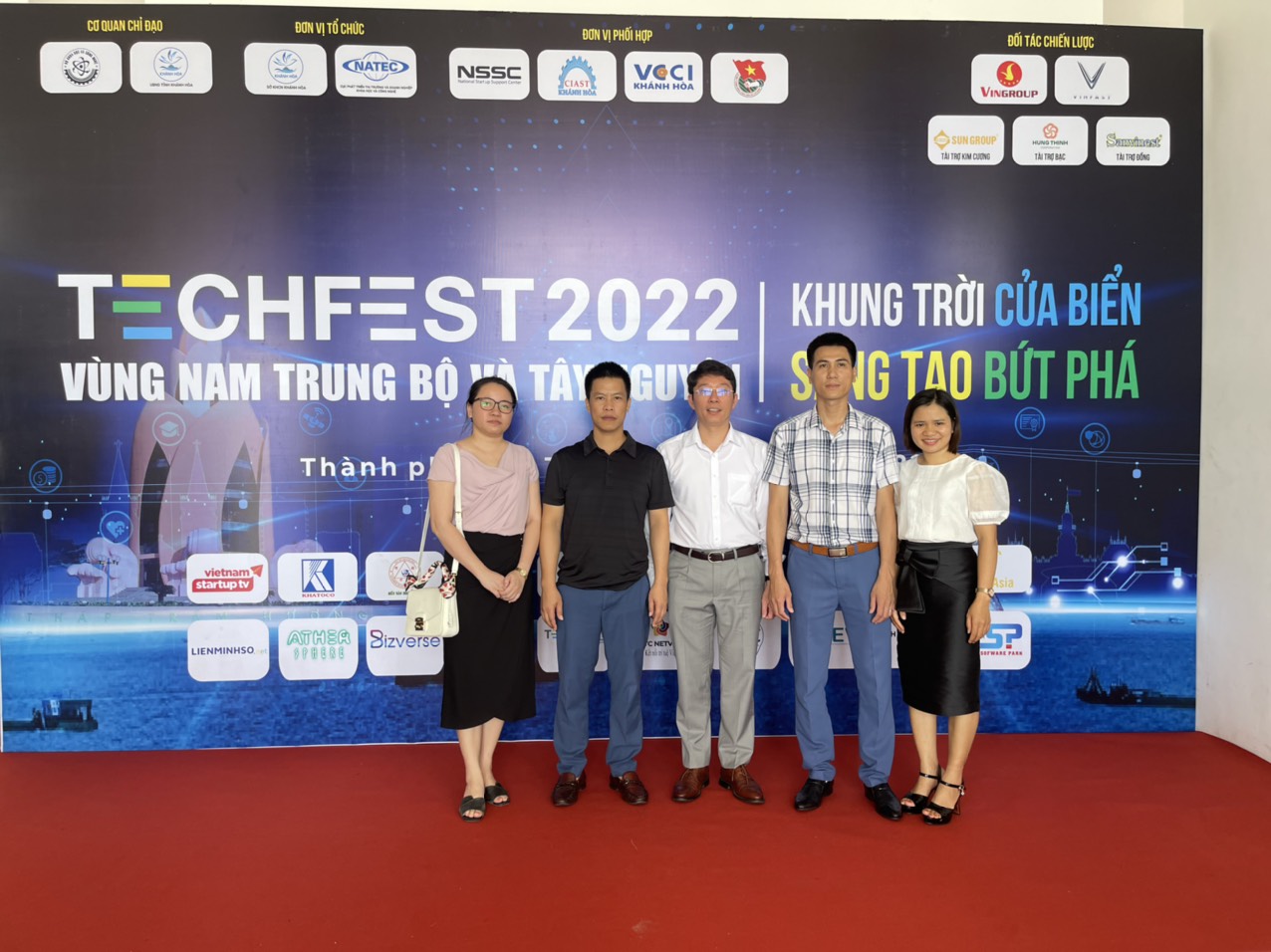 Sở Khoa học và công nghệ Hưng Yên tham gia Techfest 2022 tại Nha Trang với khát vọng sáng tạo, bứt p
