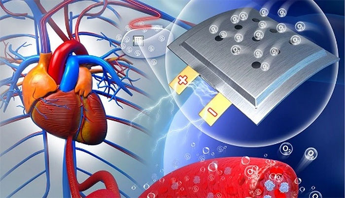 Phát minh pin oxygen có thể cấy ghép mãi mãi trong cơ thể