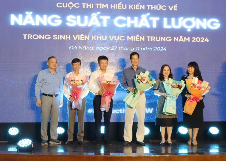 Cuộc thi “Tìm hiểu kiến thức về Năng suất chất lượng trong sinh viên” năm 2024 tại khu vực miền Trung diễn ra thành công tốt đẹp