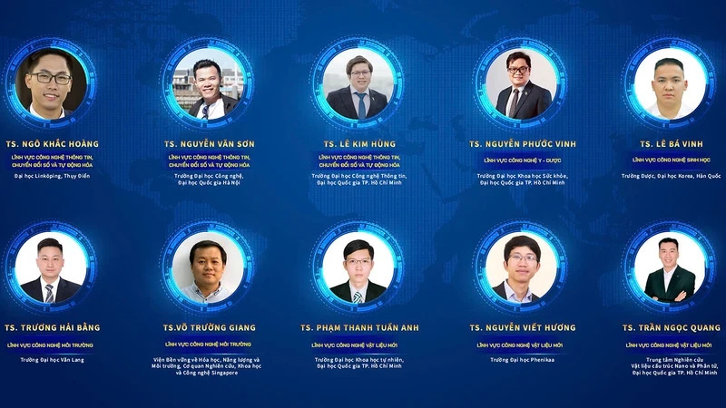 10 nhà khoa học trẻ giành Giải thưởng "Quả cầu vàng" năm 2024