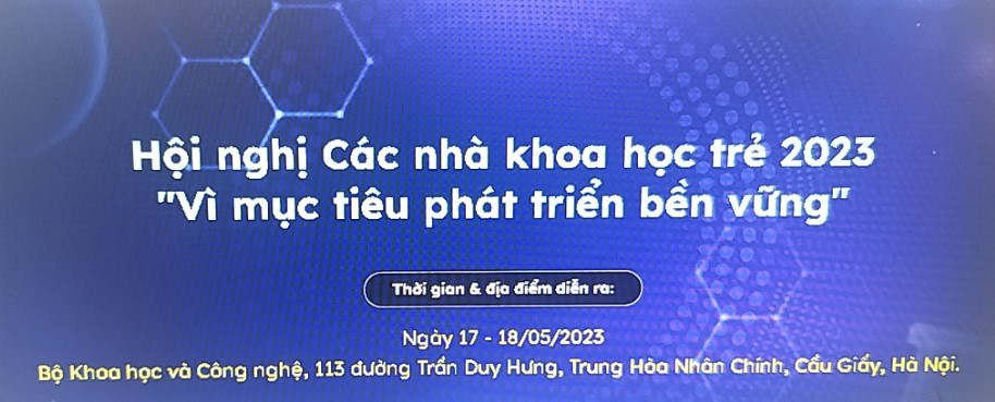 Các diễn giả truyền cảm hứng tại Hội nghị nhà khoa học trẻ 2023